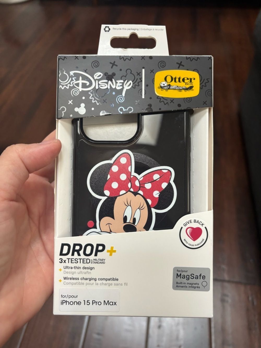 🖤🎀 OtterBox x Disney Minnie Mouse Case — iPhone 15 Pro Max